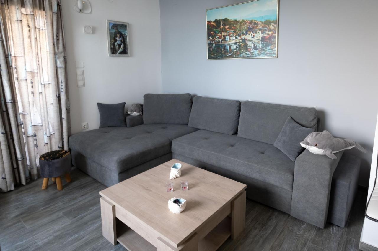 Seaside Flat With Hydromassage Lägenhet Mokhlos Exteriör bild