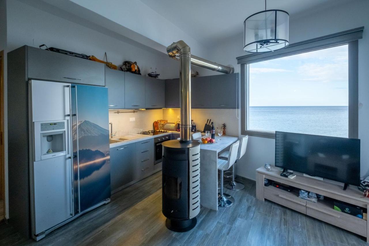 Seaside Flat With Hydromassage Lägenhet Mokhlos Exteriör bild